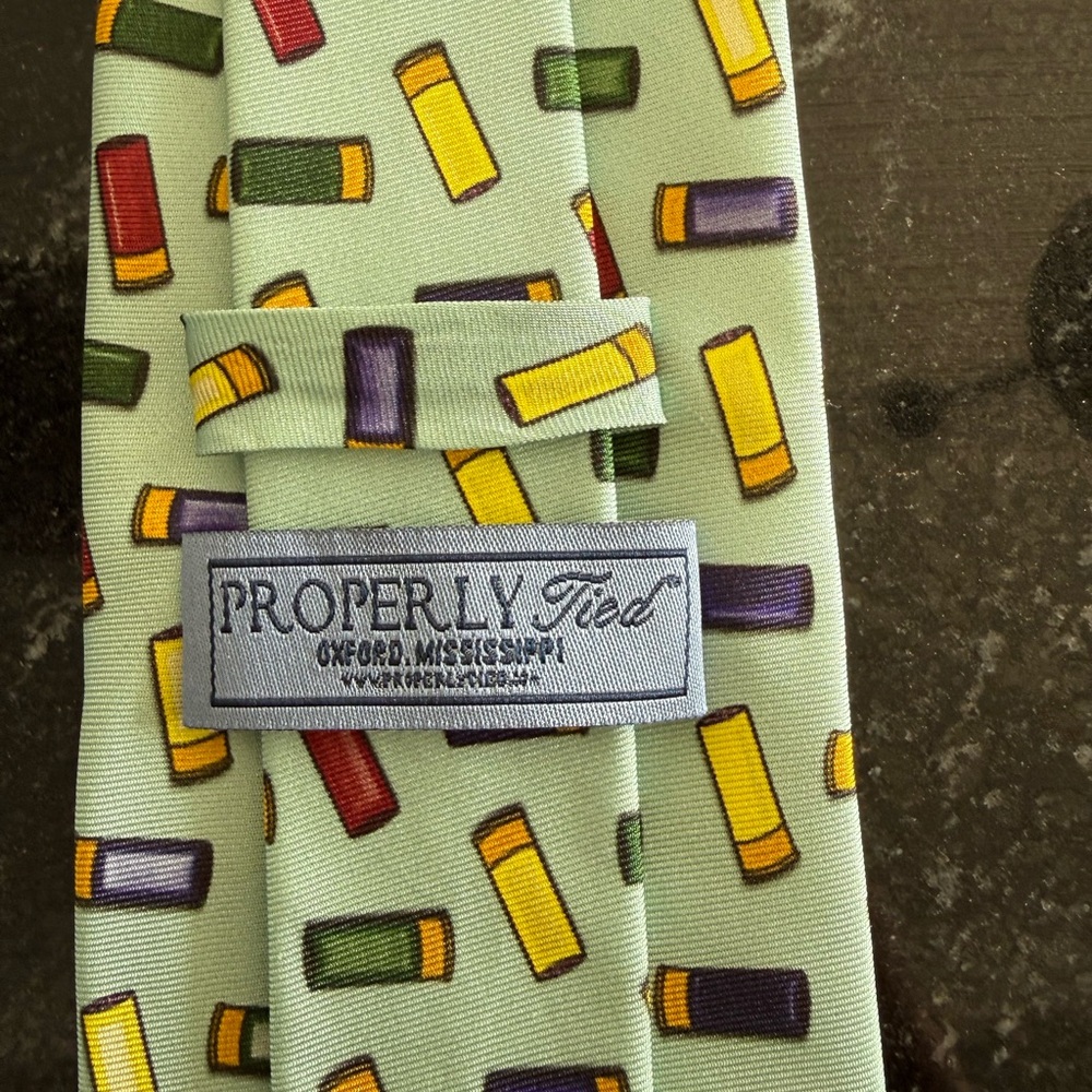 Colorful Patterned Tie - Picture 3 of 4